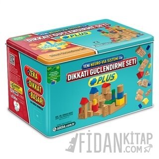 Dikkati Güçlendirme Seti Plus 7 Yaş (Metal Kutu) Osman Abalı