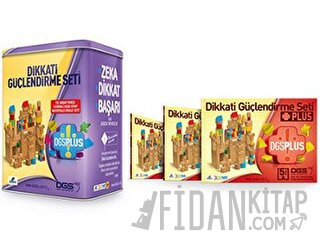 Dikkati Güçlendirme Seti Plus (Materyalli - 5 Yaş) Osman Abalı