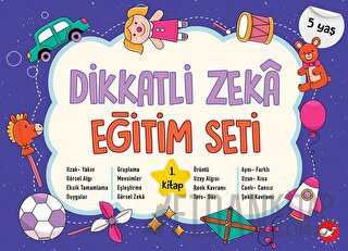 Dikkatli Zeka Eğitim Seti 1. Kitap - 5 Yaş Neşe Duran
