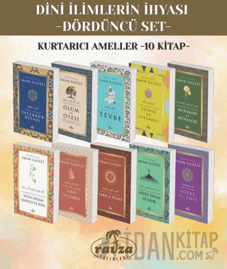 Dini İlimlerin İhyası Dördüncü Set Kurtarıcı Ameller (10 kitap) İmam G