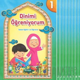 Dinimi Öğreniyorum İslami Eğitim ve Öğretim Seti 9 Kitap