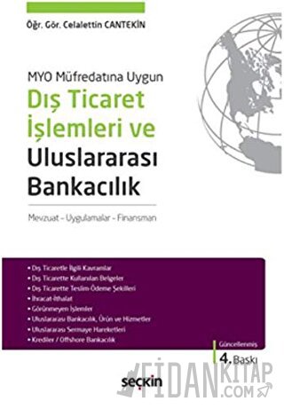 MYO Müfredatına UygunDış Ticaret İşlemleri ve Uluslararası Bankacılık 