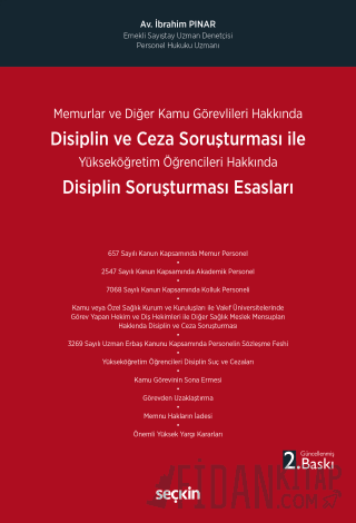 Disiplin ve Ceza Soruşturması İle Disiplin Soruşturması Esasları İbrah