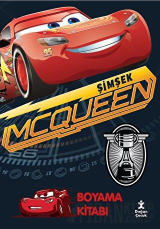 Disney Arabalar Şimşek Mcqueen Boyama Kitabı Kolektif