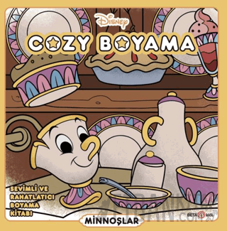 Disney Cozy Boyama, Sevimli ve Rahatlatıcı Boyama Kitabı - Minnoşlar K
