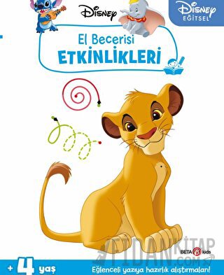 Disney Eğitsel Simba El Becerisi Etkinlikleri Yazıya Hazırlık Kolektif