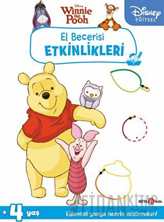 Disney Eğitsel Winnie the Pooh El Becerisi Etkinlikleri Yazıya Hazırlık