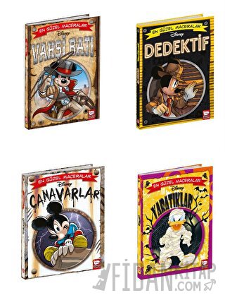 Disney Fantastik Maceralar Serisi 4 Kitap