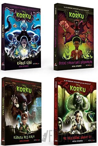 Disney Korku Serisi (4 Kitap)