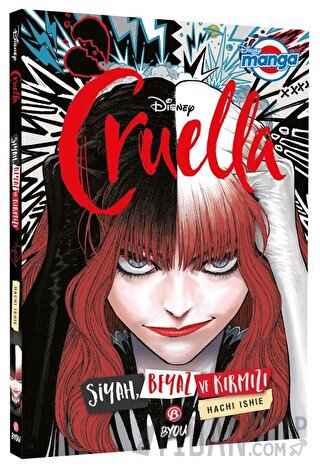 Disney Manga Cruella - Siyah, Beyaz ve Kırmızı