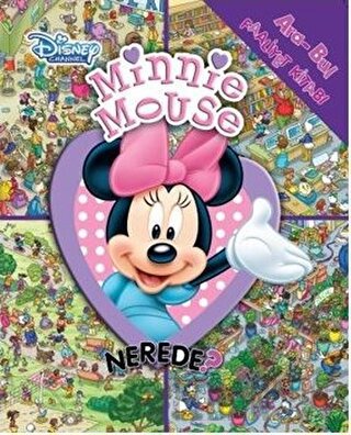 Disney Minnie Mouse Nerede? - Ara-Bul Faaliyet Kitabı
