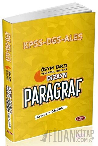 Dizayn Paragraf KPSS - DGS - ALES