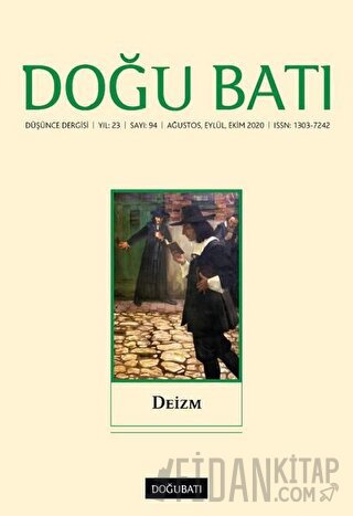 Doğu Batı Düşünce Dergisi Yıl: 23 Sayı: 94 - Deizm