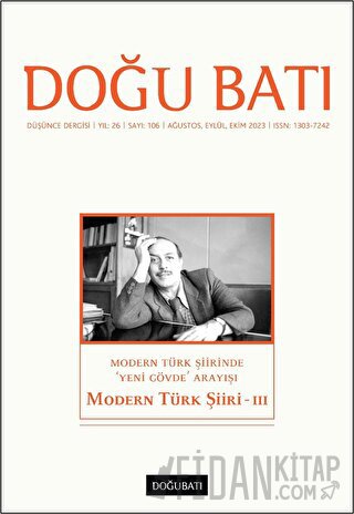 Doğu Batı Düşünce Dergisi Yıl: 26 Sayı: 106 - Modern Türk Şiiri 3