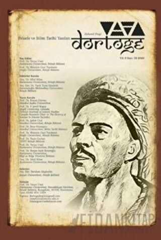 Dörtöğe Felsefe ve Bilim Tarihi Yazıları Hakemli Dergi Yıl: 9 Sayı: 18