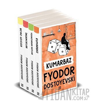 Dostoyevski 4'lü Set (4 Kitap Takım) Fyodor Mihayloviç Dostoyevski