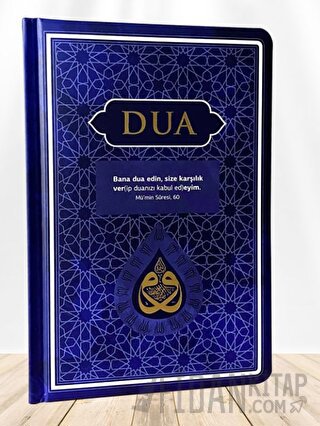 Dua Evrad-ı Şerife) Büyük Boy - Arapça + Türkçe - Lacivert