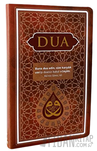 Dua (Evrad-ı Şerife) Cep Boy Arapça + Türkçe - Taba (Ciltli)