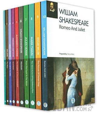 Dünya Klasikleri İngilizce Seti - 2 (10 Kitap) Jack London