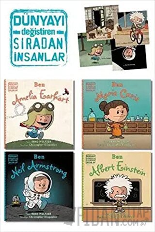 Dünyayı Değiştiren Sıradan İnsanlar Seti (4 Kitap Takım)