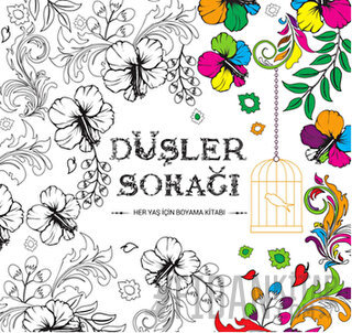 Düşler Sokağı - Her Yaş için Boyama Kitabı