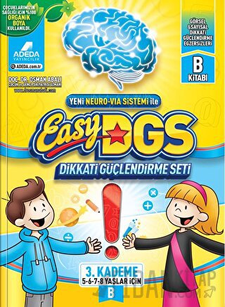 Easy Dikkati Güçlendirme Seti 5/8 Yaş B Osman Abalı