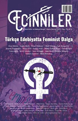 Ecinniler: İki Aylık Kültür ve Edebiyat Dergisi Sayı: 15 Türkçe Edebiy
