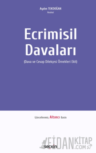 Ecrimisil Davaları (Ciltli)