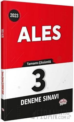 2024 ALES Tamamı Çözümlü 3 Deneme Sınavı
