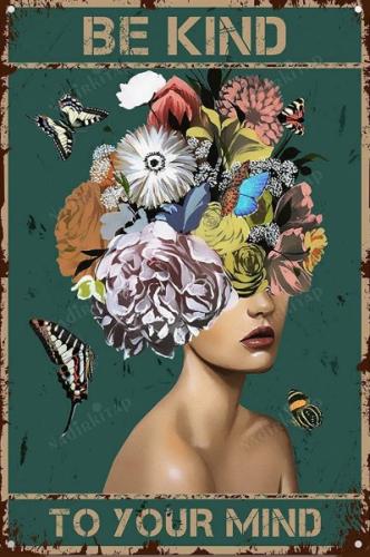 Be Kind (20 Cm X 30 Cm) Mini Retro Ahşap Poster