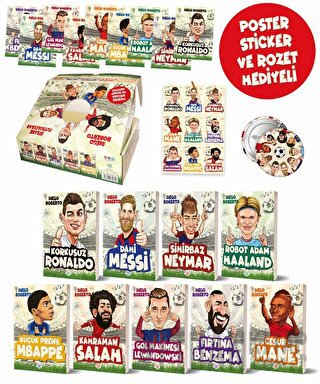 Efsane Futbolcular Kutulu Set (9 Kitap Takım) Diego Roberto