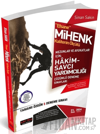 Efsane MİHENK Hakim Savcı Yardımcılığı 5 Deneme Kasım 2024