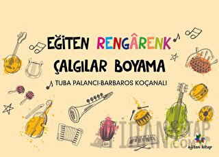 Eğiten Rengarenk Çalgılar Boyama