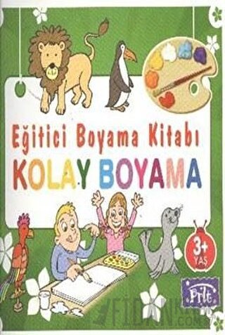 Eğitici Boyama Kitabı - Kolay Boyama Kolektif