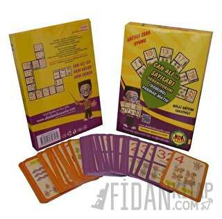 Eğitici Zeka Oyunu Can Ali ile Sayıları Öğreniyorum (Domino) Parmak Ma