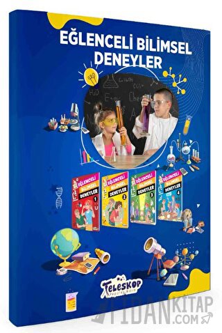 Eğlenceli Bilimsel Deneyler Serisi (4 Kitap)