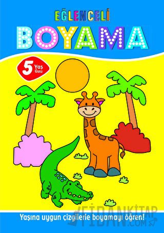 Eğlenceli Boyama - 5 Yaş Üstü 4'lü Pastel Boya Hediyeli