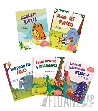 Eğlenceli Hikayelerle Kazanımlar Serisi (5 Kitap Takım) Nihal Gündüz