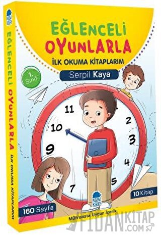 Eğlenceli Oyunlarla İlk Okuma Kitaplarım Set (10 Kitap) Serpil Kaya