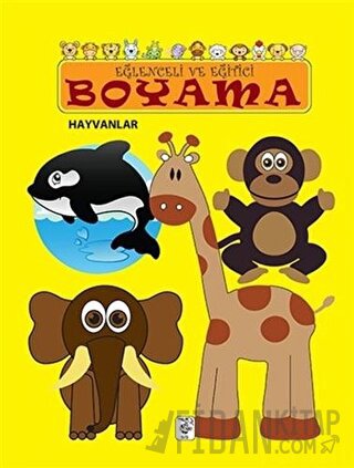 Eğlenceli ve Eğitici Boyama - Hayvanlar