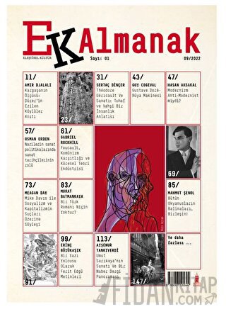 Ek Almanak - Sayı 1 / Eylül 2022