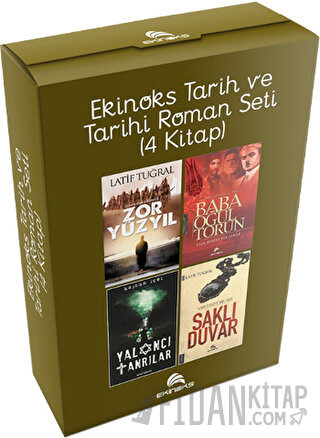 Ekinoks Tarih ve Tarihi Roman Seti (4 Kitap)