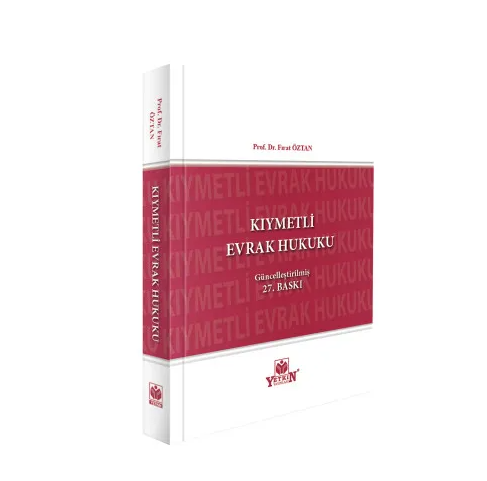 Kıymetli Evrak Hukuku Fırat Öztan