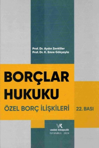 Borçlar Hukuku Özel Borç İlişkileri (Ciltli)