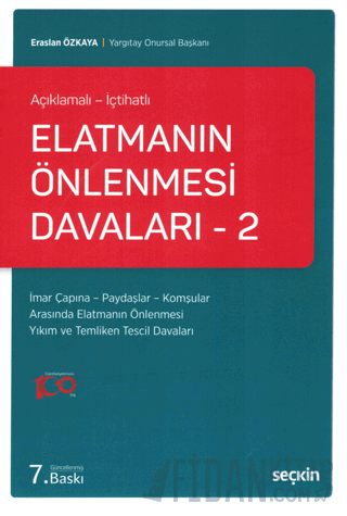 Elatmanın Önlenmesi Davaları - 2 (Açıklamalı - İçtihatlı)
