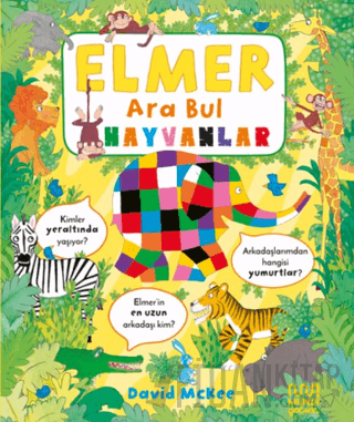 Elmer Ara Bul: Hayvanlar (Ciltli)