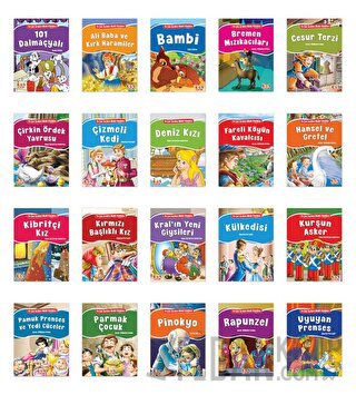 En Çok Sevilen Minik Klasikler (20 Kitap)