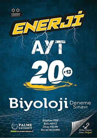 Enerji AYT Biyoloji 20 Deneme Sınavı Bilgehan Peri