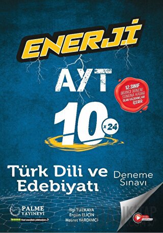 Enerji AYT Türk Dili Ve Edebiyatı 10 Deneme Sınavı İlgi Tuzkaya