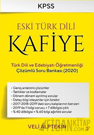 Eski Türk Dili Kafiye Türk Dili ve Edebiyat Öğretmenliği Çözümlü Soru Bankası 2020